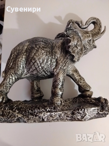 статуетка слон, снимка 2 - Статуетки - 51760909