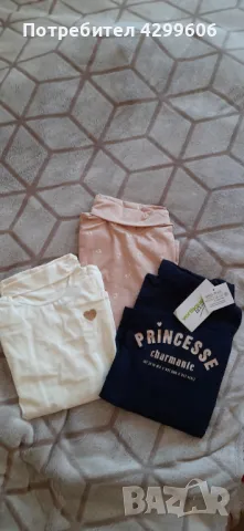 Комплект за момичета Vertbaudet 6г, снимка 4 - Детски комплекти - 47967907