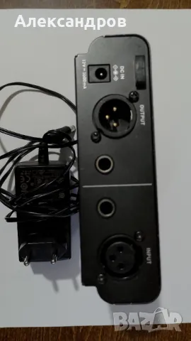 Лампов предусилвател Behringer Tube ultragain MIC300, снимка 2 - Аудиосистеми - 48695863