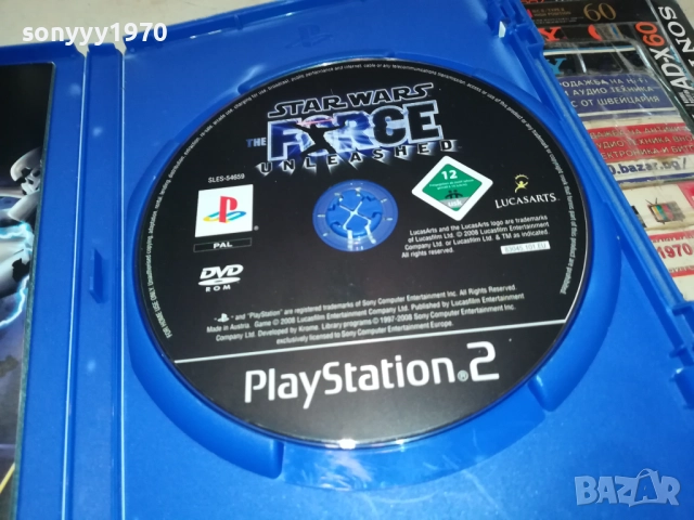 SONY PS2 GAME STAR WARS FORCE 2511251616, снимка 6 - PlayStation конзоли - 52537904
