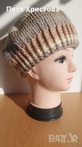 Ръчно изплетени шапки, снимка 13 - Шапки - 38393040