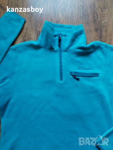 berghaus Women's Prism 2.0 Micro Full Zip InterActive - страхотен дамски полар КАТО НОВ М, снимка 5 - Блузи с дълъг ръкав и пуловери - 53133511