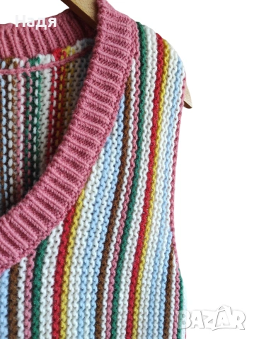 Дамски пуловер без ръкави Wrangler, снимка 4 - Блузи с дълъг ръкав и пуловери - 53477311