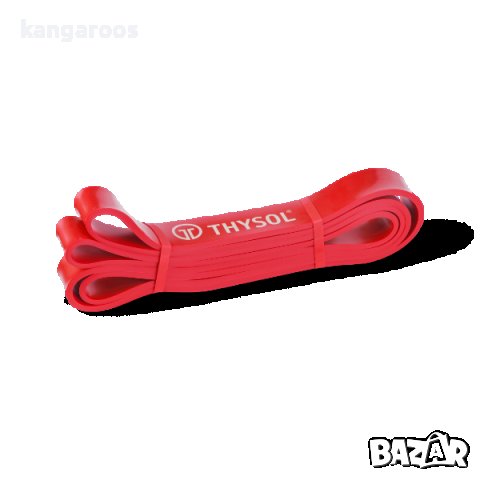 Тренировъчен ластик, лента за упражнения, Power Band Red 7-30 кг, снимка 1 - Фитнес уреди - 41761864