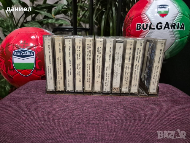 10 бр. аудио касети SONY FeCr 60 – TYPE I – нормална лента - TOP модел японски касети с рок музика, снимка 5 - Аудио касети - 53224722