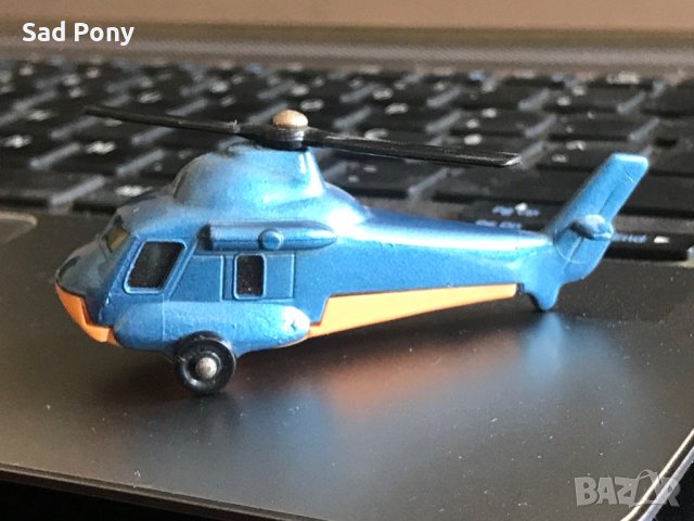 Matchbox No75 Helicopter Seasprite Made in Bulgaria 1976 играчка, снимка 1 - Колекции - 44176799