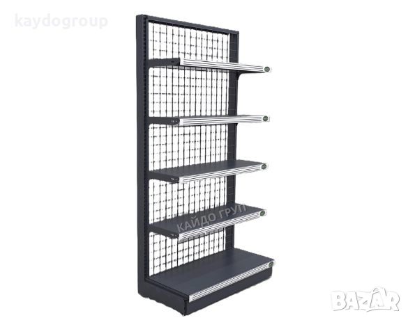 Налични Метални Стелажи С Телен / Мрежа / Решетка / Скара Гръб, снимка 3 - Стелажи и щандове - 52036960