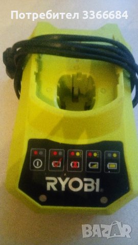 Зарядно ryobi и две батерии ryobi, снимка 2 - Винтоверти - 44372069