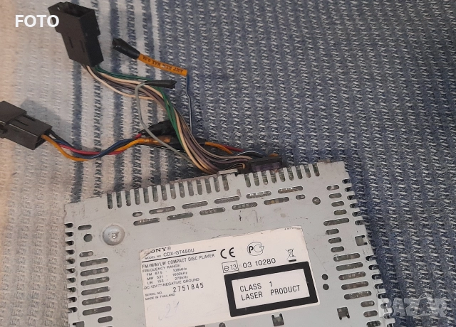 Sony CDX-GT450U, снимка 4 - Радиокасетофони, транзистори - 52867216
