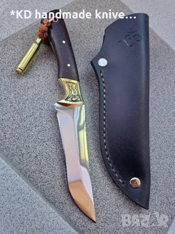 Ръчно изработен ловен нож от марка KD handmade knives ловни ножове 