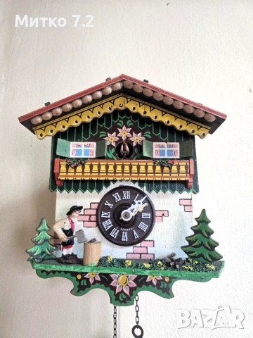 немски часовник кукувица, снимка 7 - Антикварни и старинни предмети - 53495427
