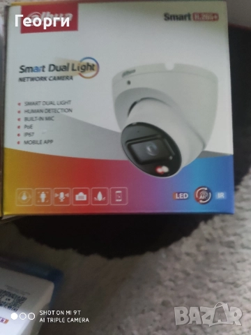 IP куполна камера 8MP 2.8 mm IR-30 микрофон PFA13A-E - DAHUA IPC-HDW1839T-A-IL-0280B-S6 , снимка 2 - IP камери - 52212630