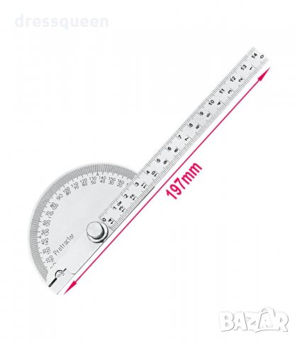 31133 Метален ъгломер, снимка 7 - Измервателни инструменти - 34248063