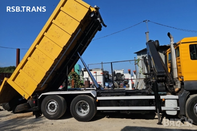 MAN TGS 26.360 6x4 3 странен самосвал КРАН ПАЛФИНГЕР, снимка 2 - Камиони - 51762386