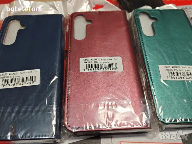 Samsung Galaxy A16 5G , S24 FE калъф тип тефтер със силиконово легло, снимка 5 - Калъфи, кейсове - 48105362