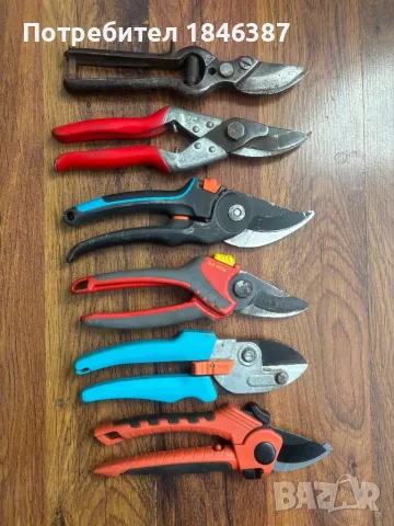 Лозаро овощарски ножици Felco, Gardena, Wolf Garten, Black & Decker, снимка 2 - Градински инструменти - 49396956