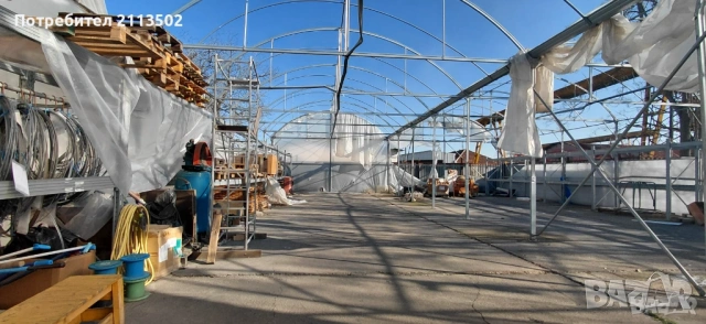 Оранжерия - поцинкована конструкция , снимка 3 - Оранжерии - 53717177