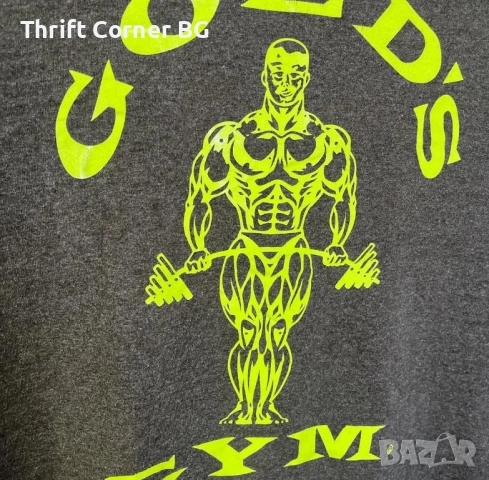 Gold’s Gym мъжки потник , L размер, снимка 2 - Тениски - 52329245