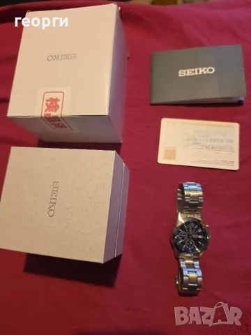 часовник SEIKO нов, снимка 5 - Мъжки - 56105230