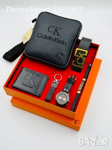 Чантa часовник сет кутия Calvin Klein, снимка 9 - Мъжки - 51170012