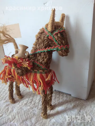 Старо плетени магаренце, снимка 5 - Антикварни и старинни предмети - 47382905