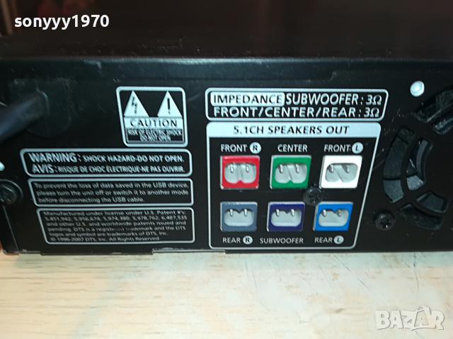 SAMSUNG USB DVD HDMI RECEIVER 1604221604, снимка 13 - Ресийвъри, усилватели, смесителни пултове - 36475974