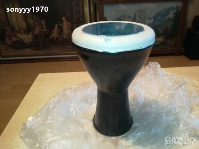 75лв нова черна тарамбука 26х17см 1402221205, снимка 4 - Ударни инструменти - 35783609