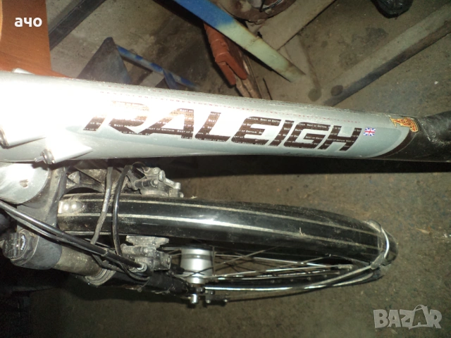 Електрически Алуминиев велосипед RALEIGH-28цола, снимка 4 - Велосипеди - 50291408