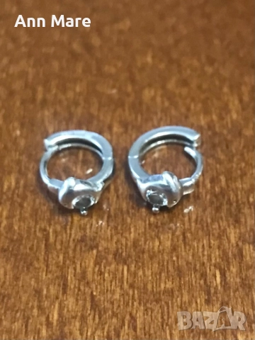  Различни сребърни дамски/детски обеци, снимка 5 - Обеци - 46102465