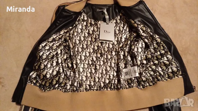 Christian Dior кожено яке, снимка 4 - Якета - 47513560