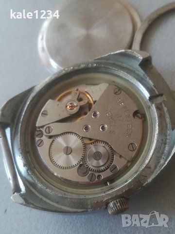 Часовник POLJOT 17j. Made in USSR. Vintage watch. Механичен механизъм. Полет. СССР. Мъжки , снимка 6 - Мъжки - 40447227
