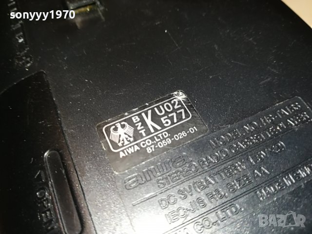 AIWA TA133-WALKMAN WITH RADIO-FRANCE 1811221654, снимка 14 - Радиокасетофони, транзистори - 38717411