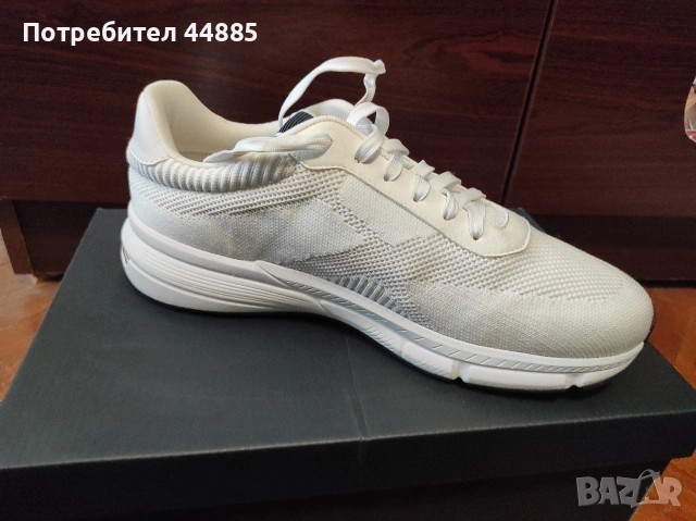 Обувки TOMMY HILFIGER Lightweight RWB Knit White, снимка 7 - Маратонки - 53757149