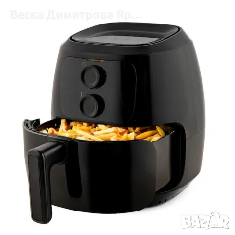Фритюрник с горещ въздух MUHLER, 4L, 1500W, механичен, снимка 9 - Фритюрници - 49350439