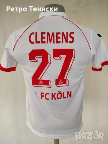 Тениска FC Koln — Домакински Erima — Деца размер L Бяло (сезон 2012/13)