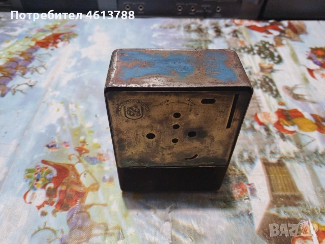 Стар часовник касичка, снимка 6 - Антикварни и старинни предмети - 52353092