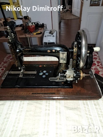 Стари шевни колекционерски машини от преди 1900год., снимка 5 - Други машини и части - 51440214