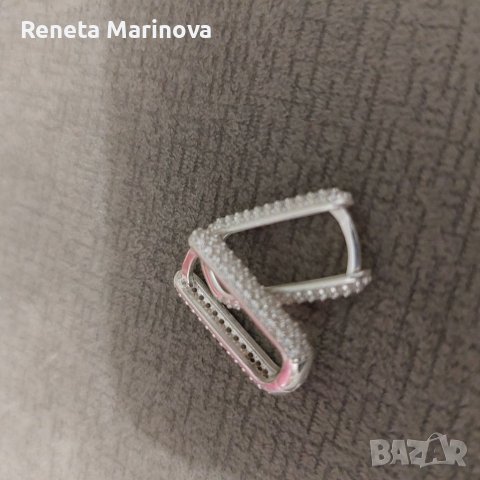 Нови сребърни обеци, снимка 2 - Обеци - 39342843