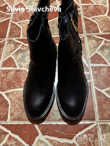 Dune London чисто нови боти естествена кожа, снимка 3 - Дамски боти - 50713549