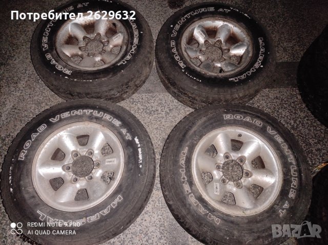 Джанти 6x139.7 r 15, снимка 3 - Гуми и джанти - 39122544