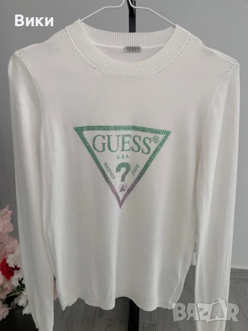Guess оригинална блуза в размер S, снимка 3 - Блузи с дълъг ръкав и пуловери - 53018794