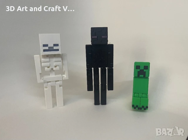 Minecraft фигурки – животни и герои, снимка 3 - Фигурки - 50959777