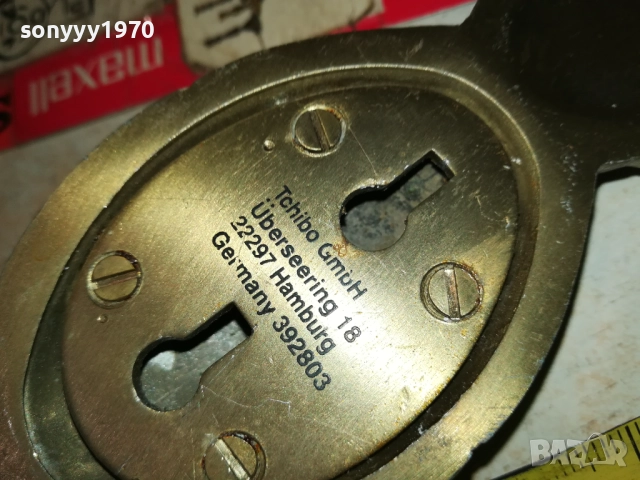 TCHIBO-ЗАКАЧАЛКА MADE IN GERMANY-ВНОС SWISS 3011251428, снимка 11 - Антикварни и старинни предмети - 52592314