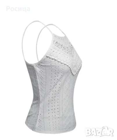 Дамски потник размер S бял нив, снимка 4 - Потници - 51265995