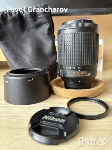 Обектив Nikon AF-S NIKKOR DX 55-200mm 1:4-5.6G ED