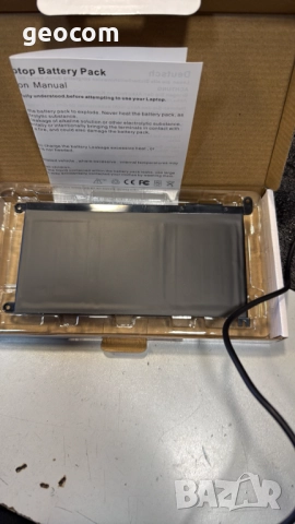 DELL WDXOR нова батерия (11.4V,3500mAh,42Wh,3-Cell), снимка 3 - Батерии за лаптопи - 52736416