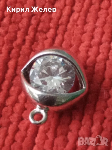 СКЪПОЦЕНЕН РОДИРАН МЕДЕН МЕНДАНТ - ОКО с ЮВЕЛИРНО ФАСЕТИРАН БЛЕСТЯЩ ФИАНИТ 27422, снимка 9 - Колиета, медальони, синджири - 50510696