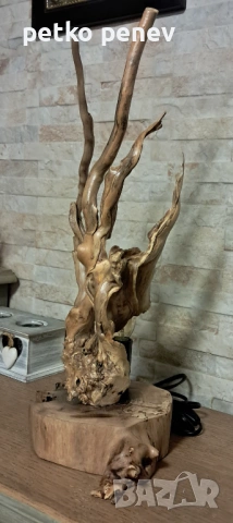 Нощна лампа. Ръчна изработка , снимка 3 - Декорация за дома - 53686658