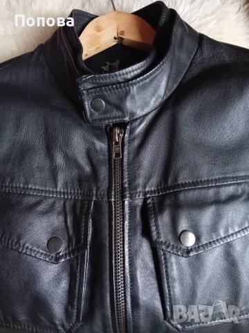 Промо!"Vera Pelle" естествена кожа мъжко яке, снимка 5 - Якета - 49631305