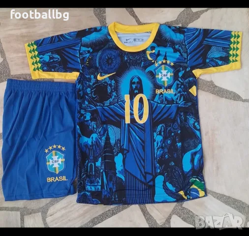 NEYMAR JR 💛⚽️ детско юношески футболни екипи статуята на Христос , снимка 9 - Футбол - 37071771